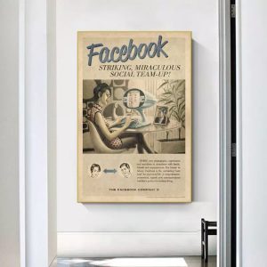 poster facebook vintage