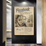 poster facebook vintage