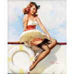poster donna vintage