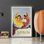 poster flamenco vintage