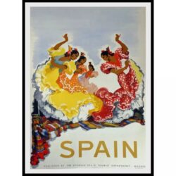 poster flamenco vintage