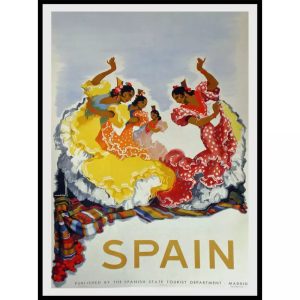 poster flamenco vintage