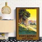 poster vintage font remeu