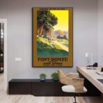 poster vintage font remeu