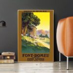 poster vintage font remeu