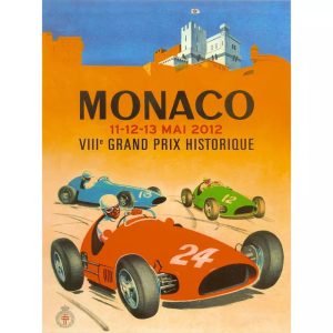 poster vintage di formula 1