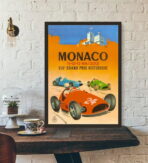 poster vintage di formula 1