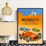 poster vintage di formula 1