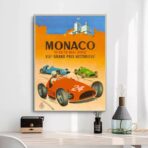 poster vintage di formula 1