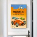 poster vintage di formula 1
