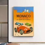 poster vintage di formula 1