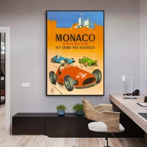 poster vintage di formula 1