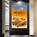 poster vintage di formula 1