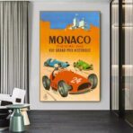 poster vintage di formula 1