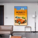 poster vintage di formula 1