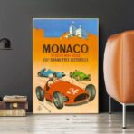 poster vintage di formula 1