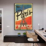 poster vintage francia