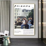poster vintage amici