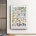 poster di frutta vintage 1