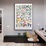 poster di frutta vintage 1