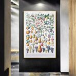 poster di frutta vintage 1