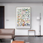 poster di frutta vintage 1