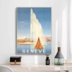 poster vintage geneve
