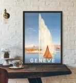 poster vintage geneve