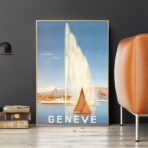 poster vintage geneve