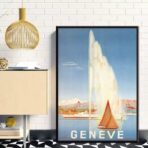 poster vintage geneve