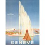 poster vintage geneve