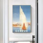poster vintage geneve