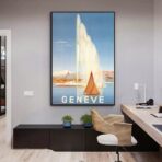 poster vintage geneve
