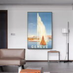 poster vintage geneve