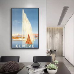 poster vintage geneve