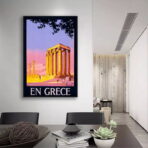 poster greco vintage