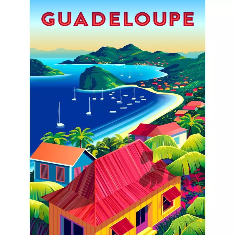 poster vintage guadalupa poster vintage guadalupa