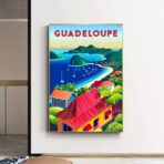 poster vintage guadalupa
