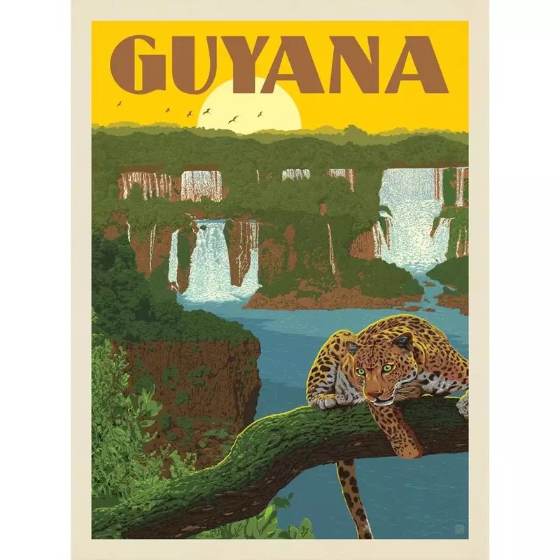poster vintage guyana poster vintage guyana