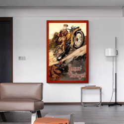 poster vintage harley davidson