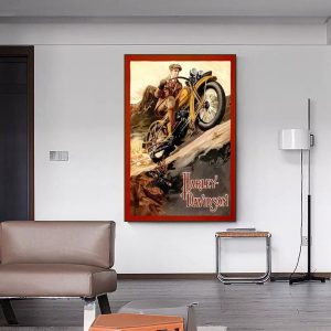poster vintage harley davidson