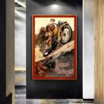 poster vintage harley davidson