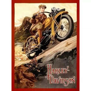 poster vintage harley davidson