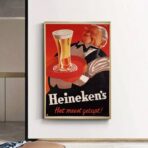 poster heineken vintage