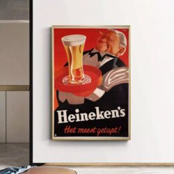 poster heineken vintage