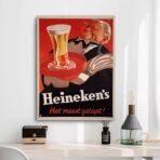 poster heineken vintage