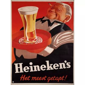 poster heineken vintage