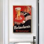 poster heineken vintage
