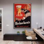 poster heineken vintage