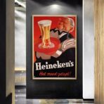 poster heineken vintage